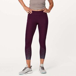 Lululemon Tight Stuff Tight II (25") Dark Adobe Leggings - Size 4
